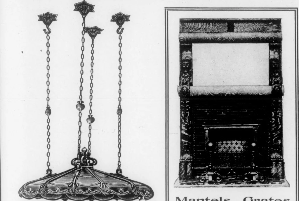 An illustration from The Architect, 1905, leaf 311
