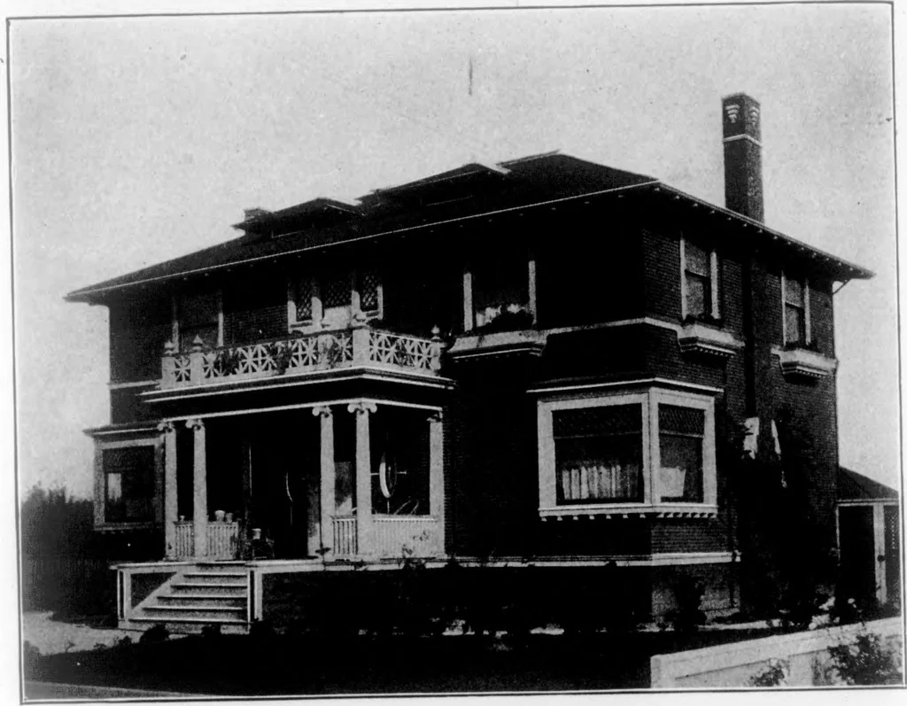An illustration from The Architect, 1905, leaf 342