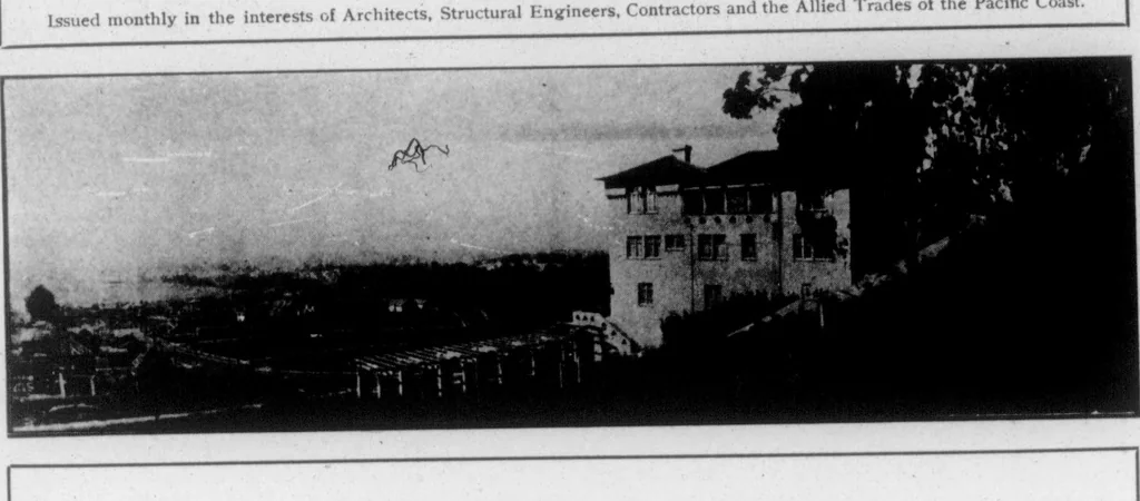 An illustration from The Architect, 1905, leaf 371