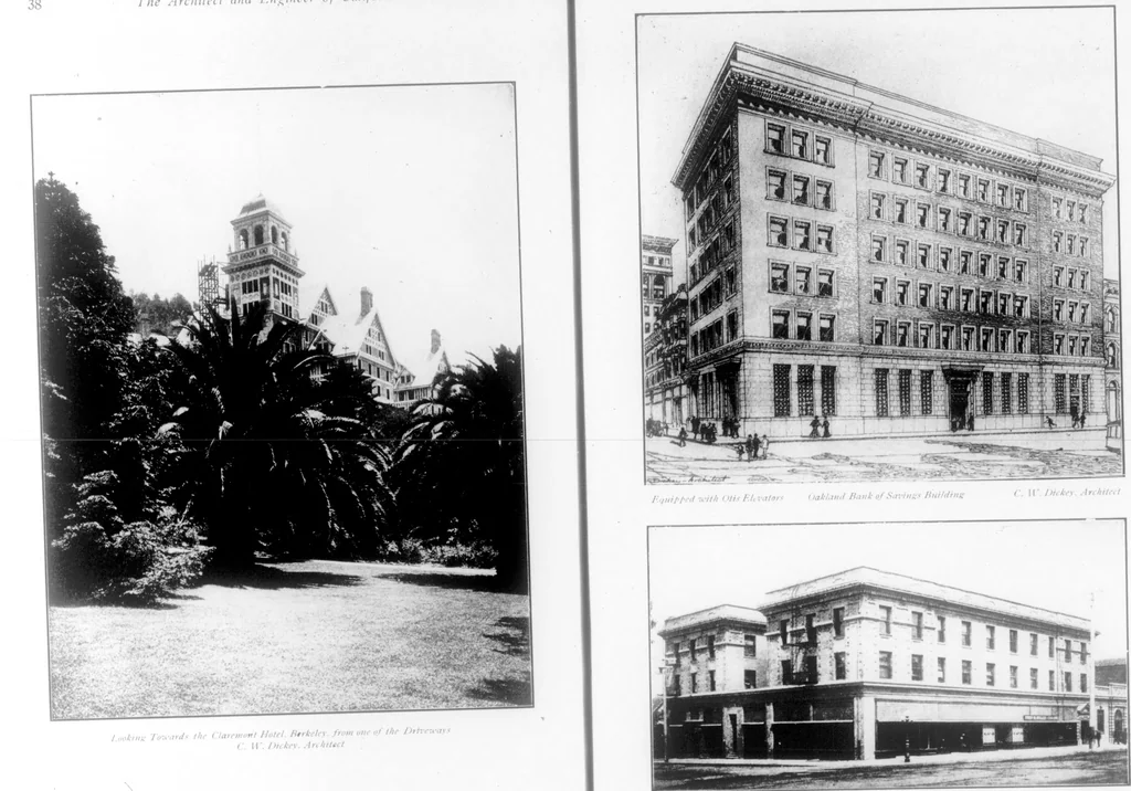 An illustration from The Architect, 1905, leaf 377