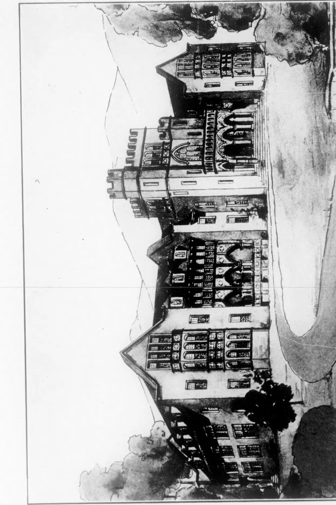 An illustration from The Architect, 1905, leaf 378