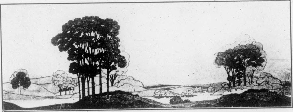 An illustration from The Architect, 1905, leaf 38