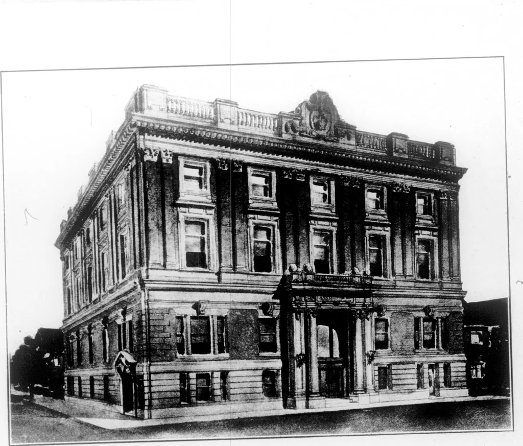 An illustration from The Architect, 1905, leaf 382