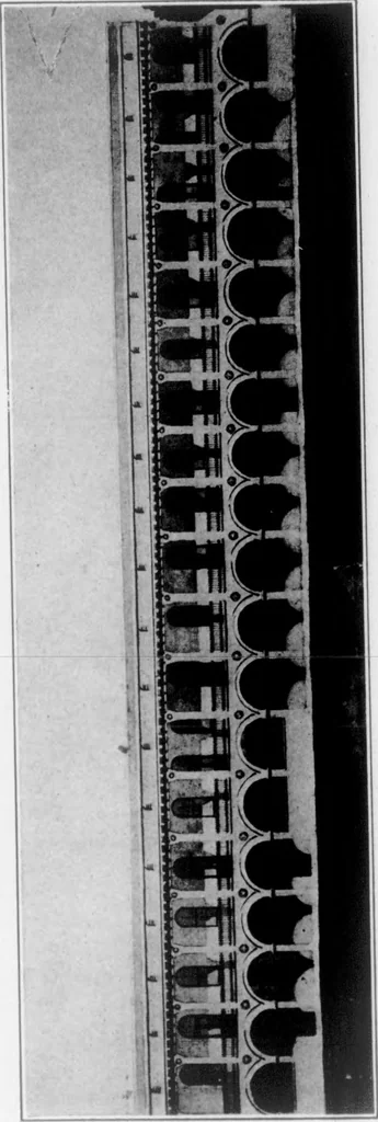 An illustration from The Architect, 1905, leaf 383