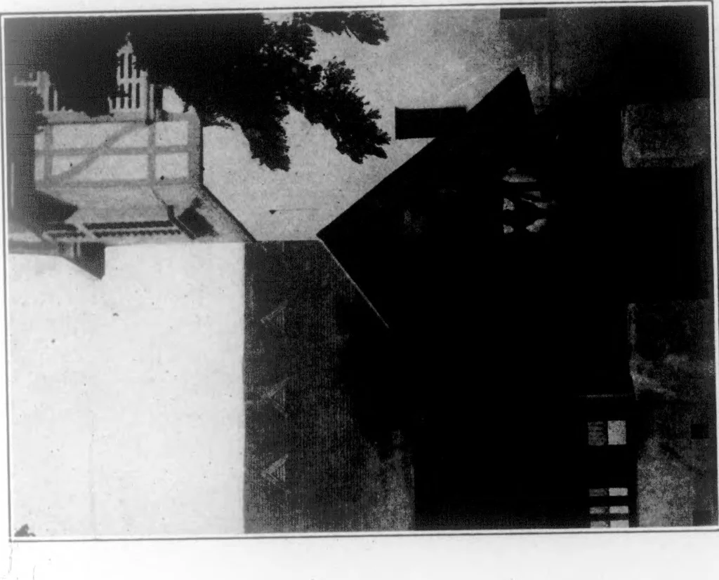 An illustration from The Architect, 1905, leaf 384
