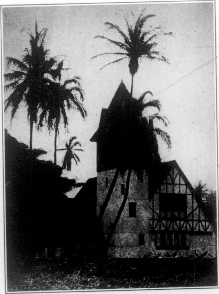 An illustration from The Architect, 1905, leaf 384