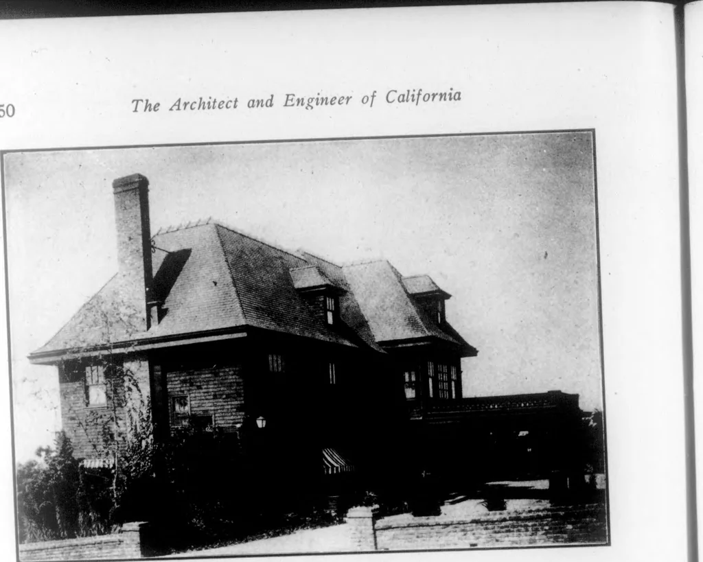 An illustration from The Architect, 1905, leaf 388