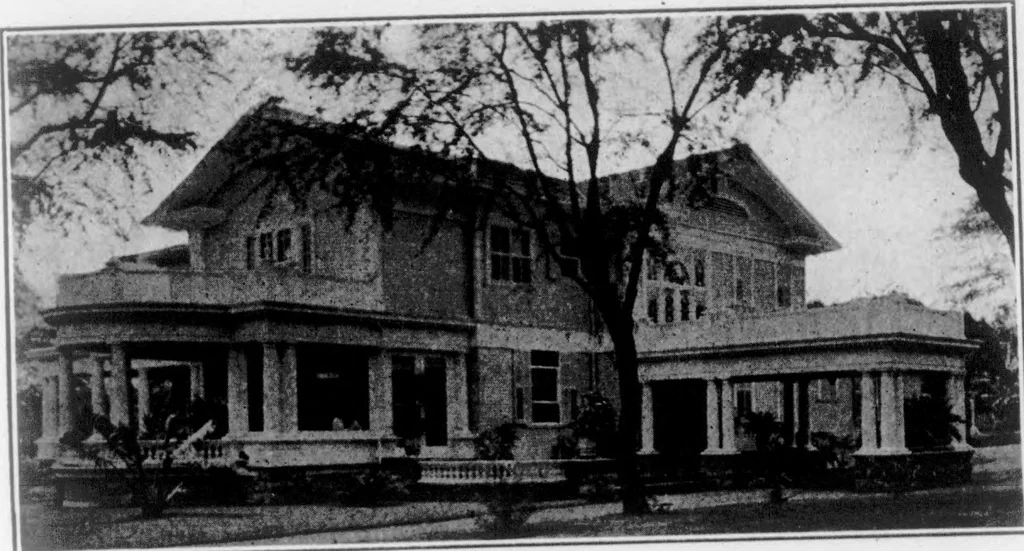 An illustration from The Architect, 1905, leaf 395