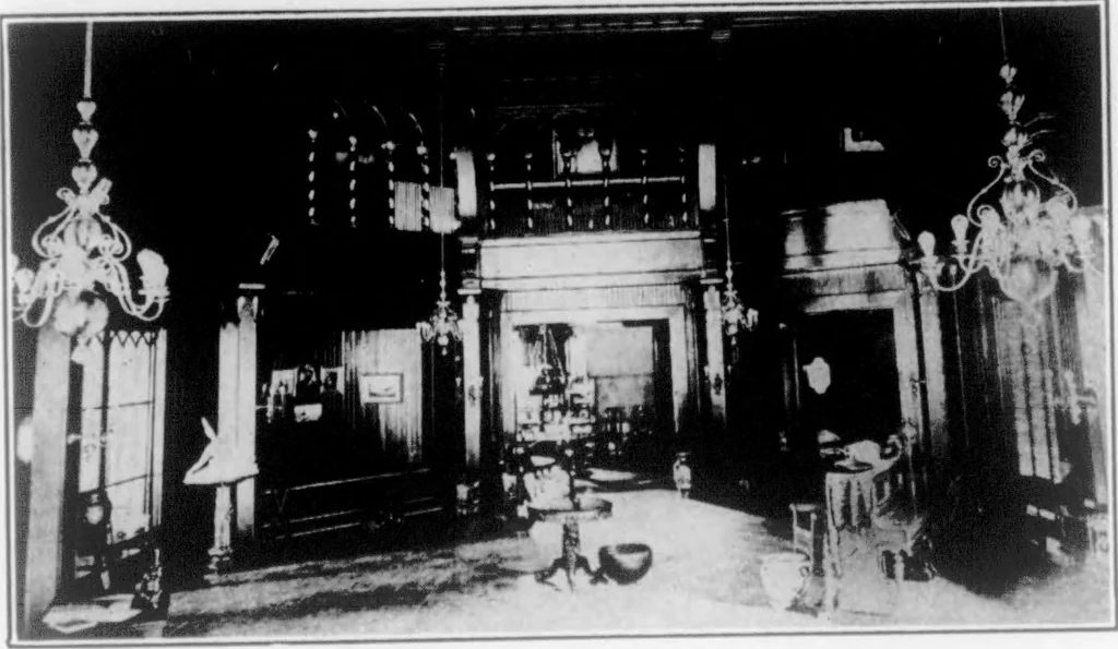 An illustration from The Architect, 1905, leaf 395