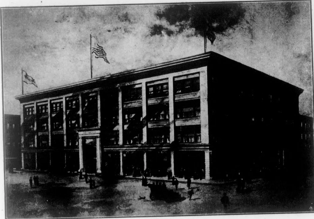 An illustration from The Architect, 1905, leaf 398