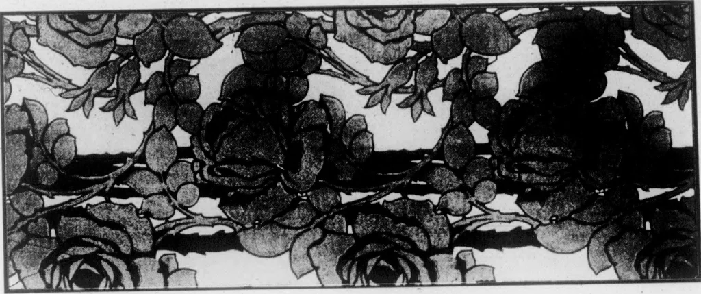 An illustration from The Architect, 1905, leaf 40