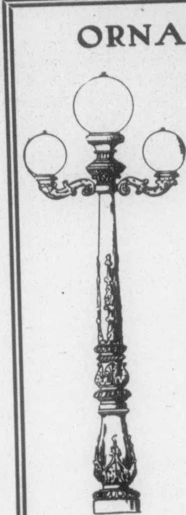 An illustration from The Architect, 1905, leaf 426