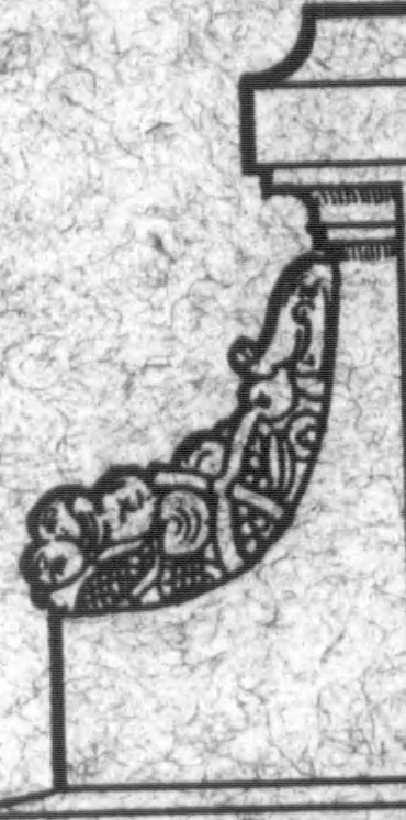 An illustration from The Architect, 1905, leaf 437