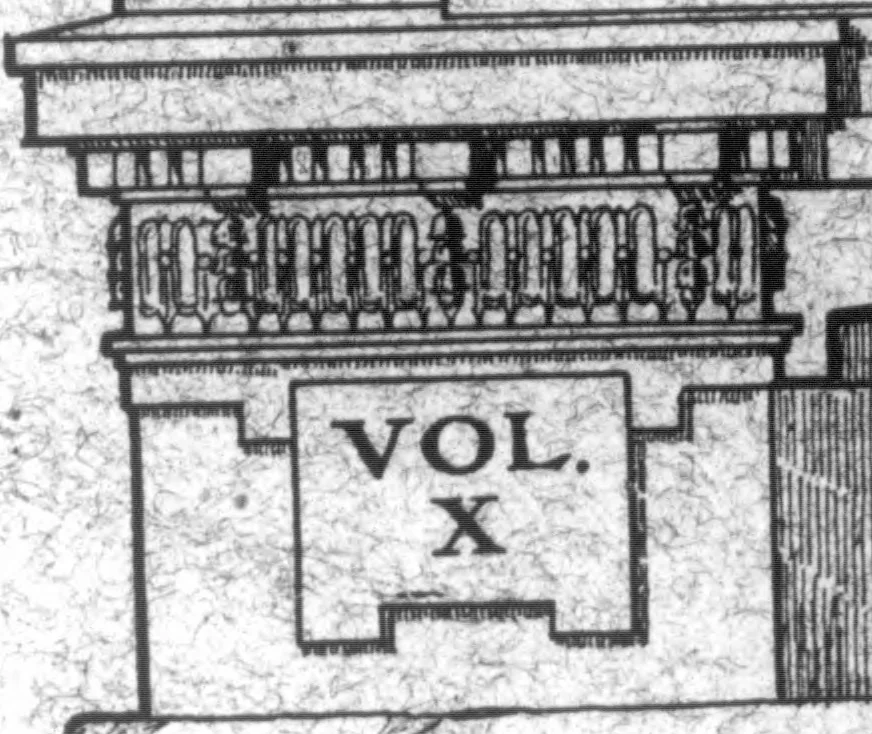 An illustration from The Architect, 1905, leaf 437