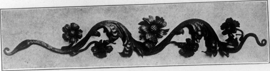 An illustration from The Architect, 1905, leaf 446