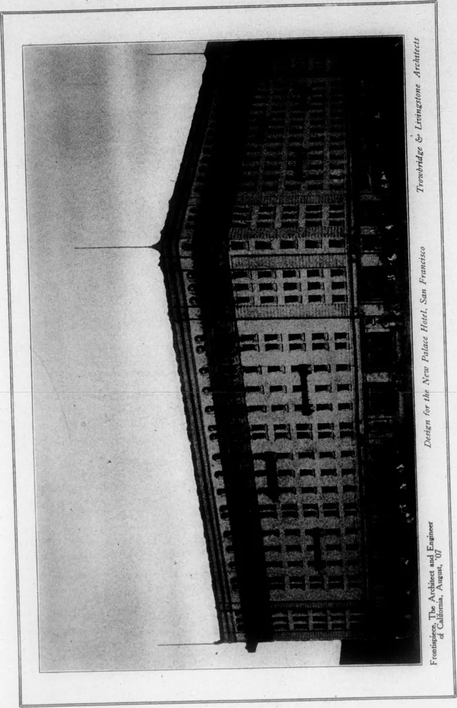 An illustration from The Architect, 1905, leaf 457