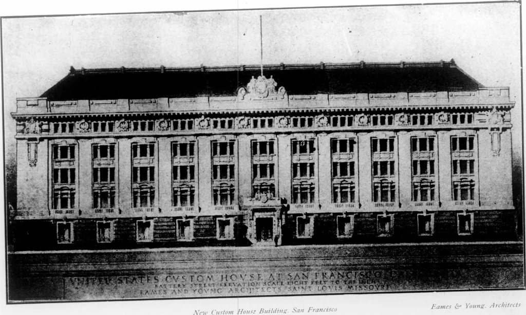 An illustration from The Architect, 1905, leaf 459