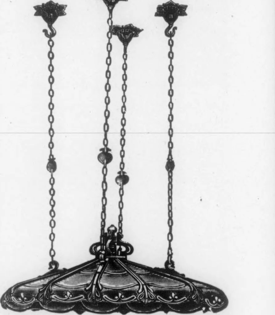 An illustration from The Architect, 1905, leaf 495