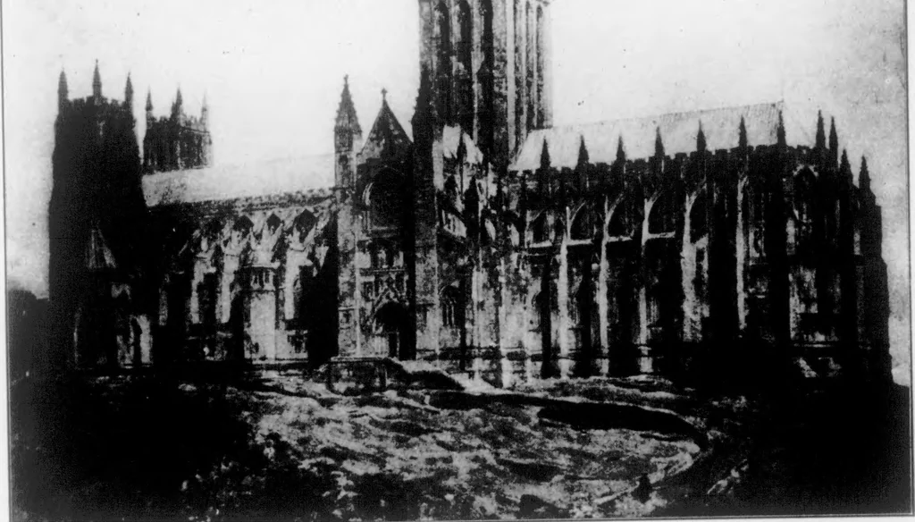 An illustration from The Architect, 1905, leaf 525