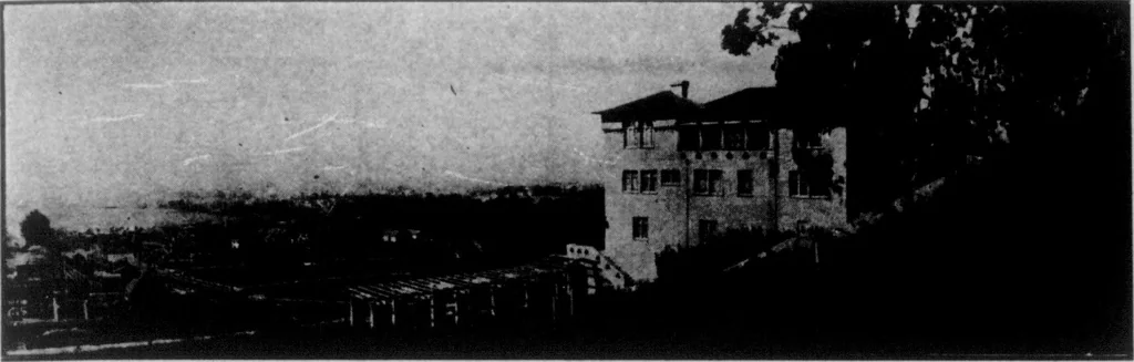An illustration from The Architect, 1905, leaf 550