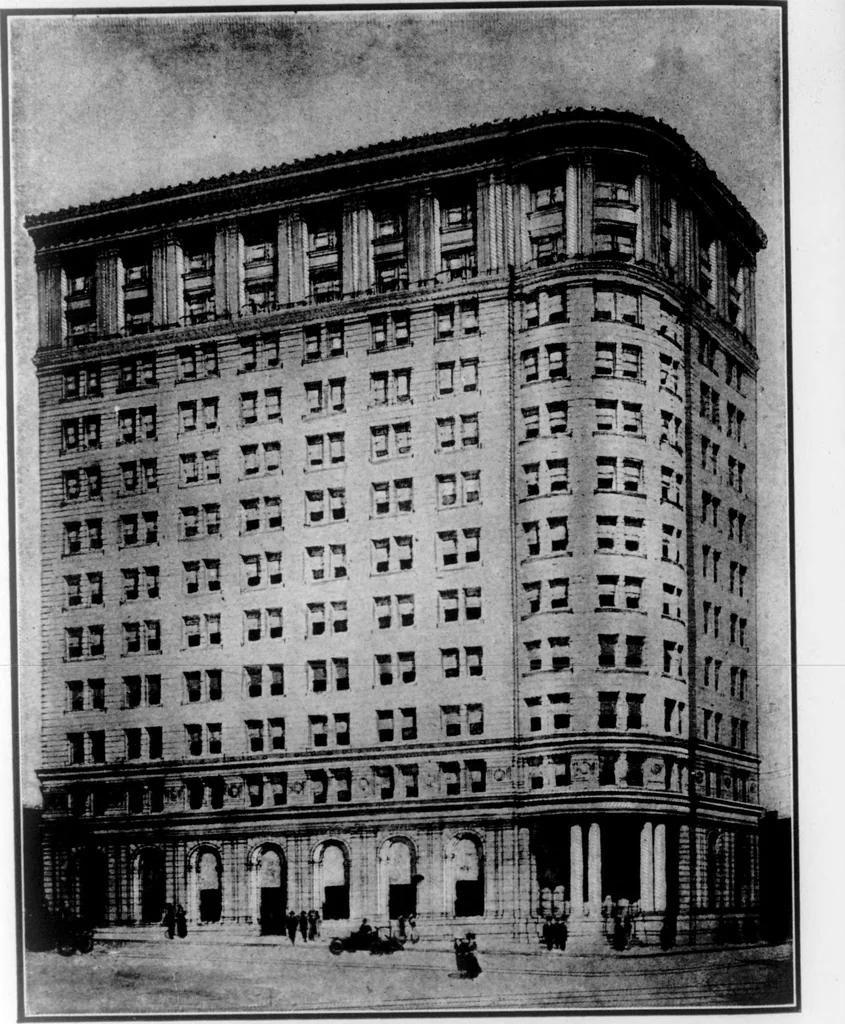 An illustration from The Architect, 1905, leaf 551