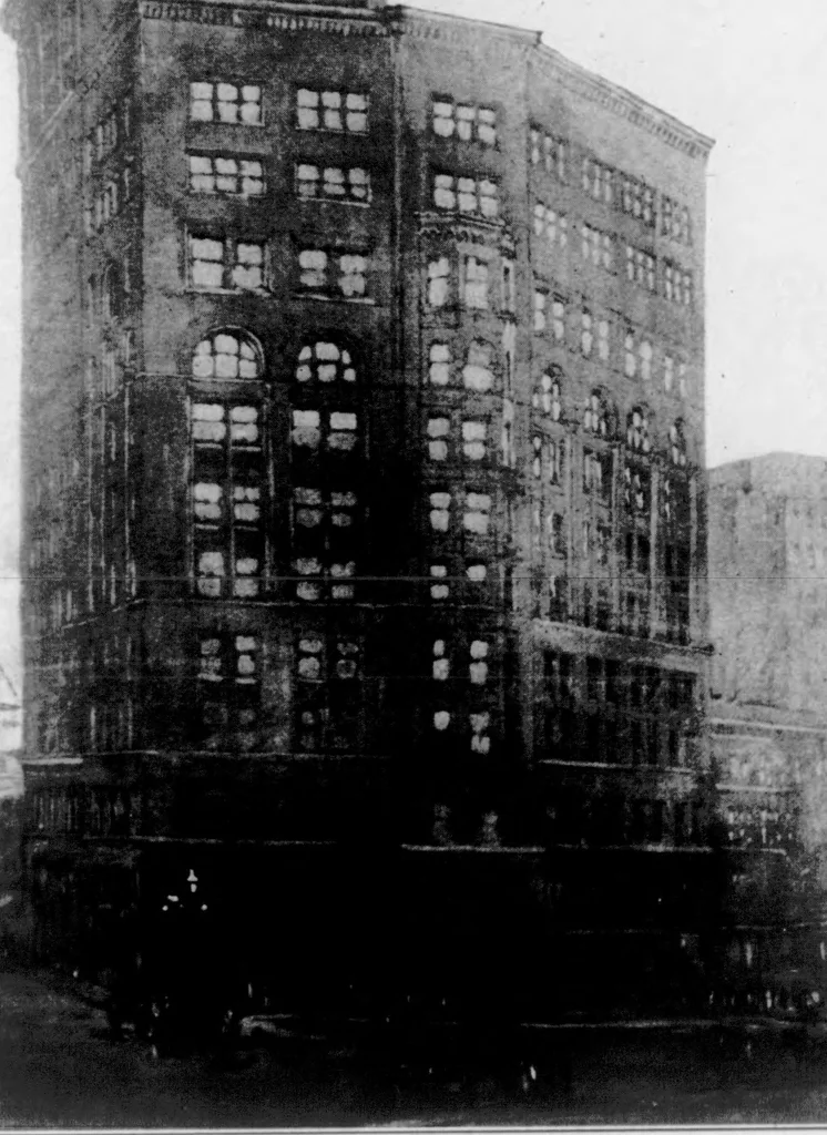 An illustration from The Architect, 1905, leaf 553