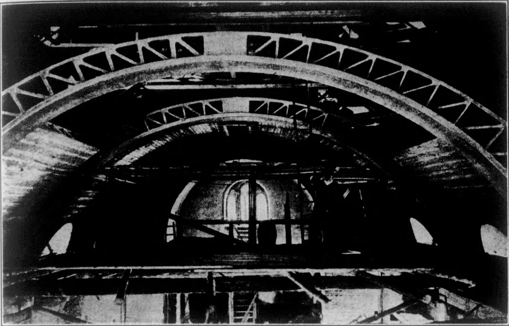 An illustration from The Architect, 1905, leaf 564