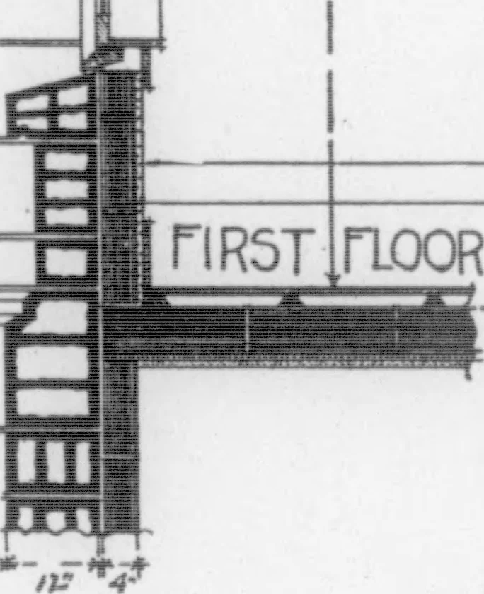 An illustration from The Architect, 1905, leaf 570