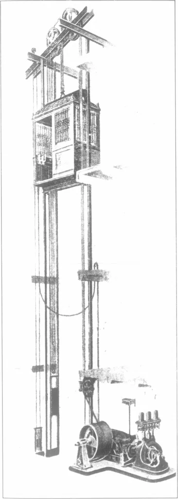 An illustration from The Architect, 1905, leaf 592