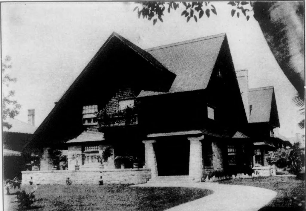 An illustration from The Architect, 1905, leaf 616