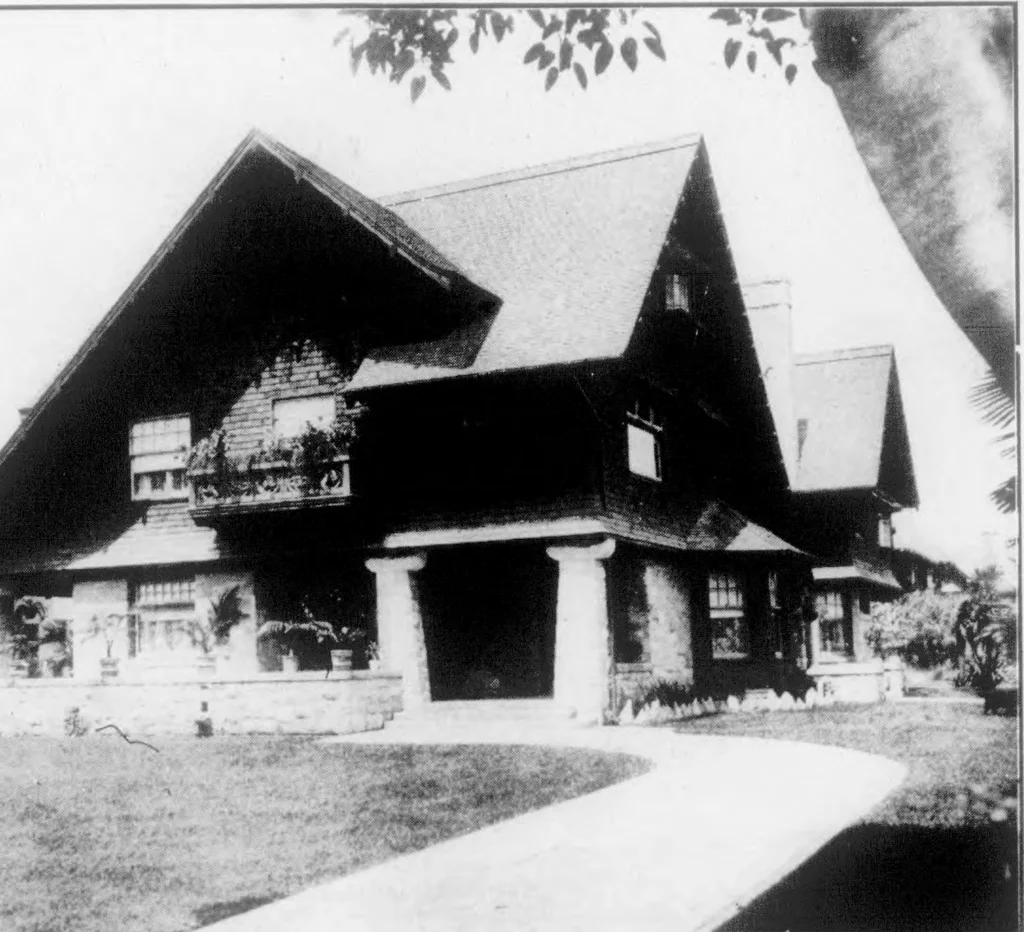 An illustration from The Architect, 1905, leaf 617