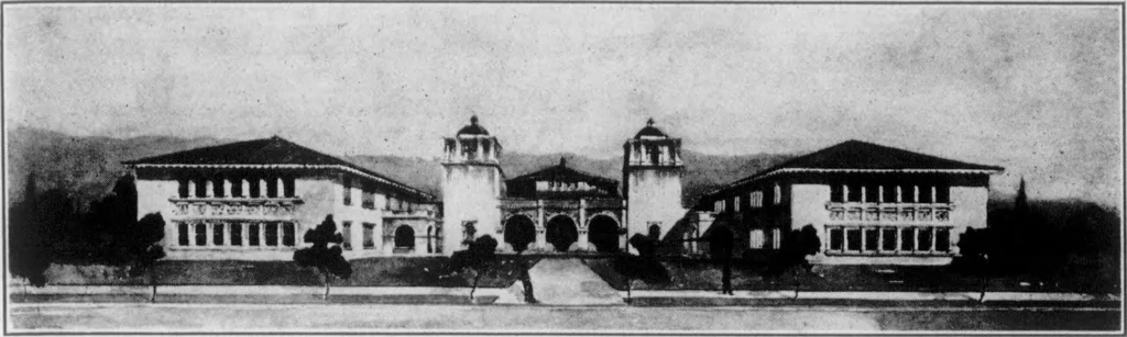 An illustration from The Architect, 1905, leaf 654