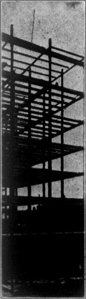 An illustration from The Architect, 1905, leaf 66