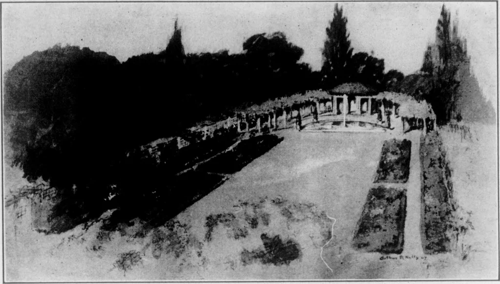 An illustration from The Architect, 1905, leaf 683