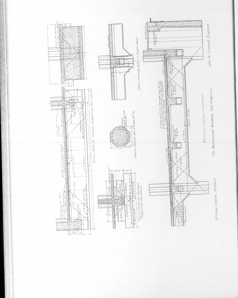 An illustration from The Architect, 1905, leaf 688