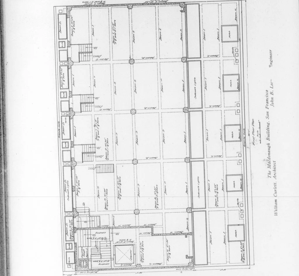 An illustration from The Architect, 1905, leaf 689