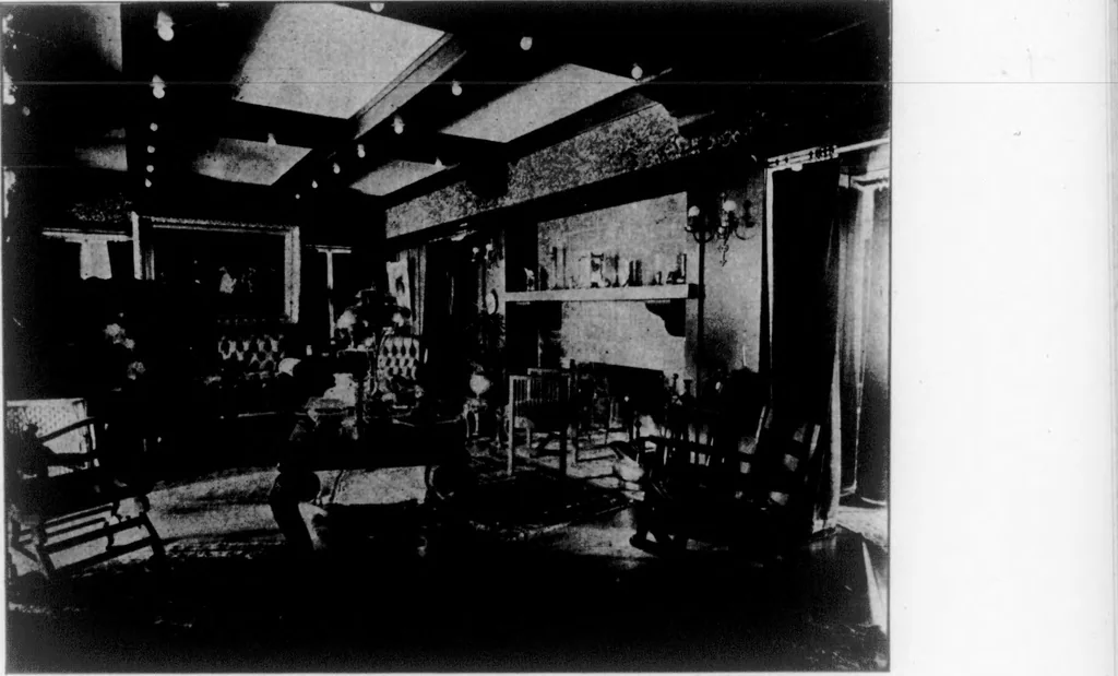 An illustration from The Architect, 1905, leaf 73