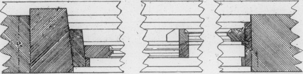 An illustration from The Architect, 1905, leaf 86