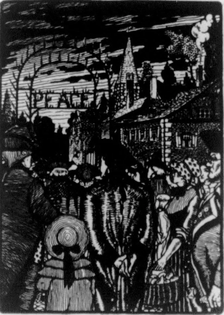 An illustration from The Architect, 1905, leaf 93