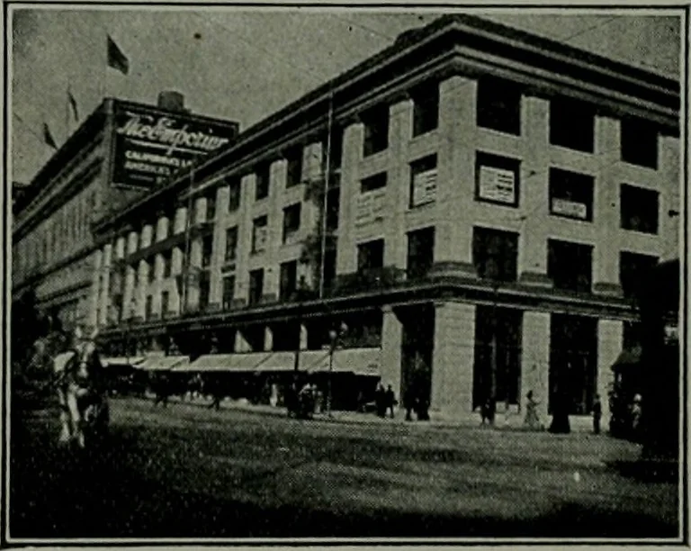 An illustration from The Architect & engineer of California and the Pacific Coast, 1905, leaf 117