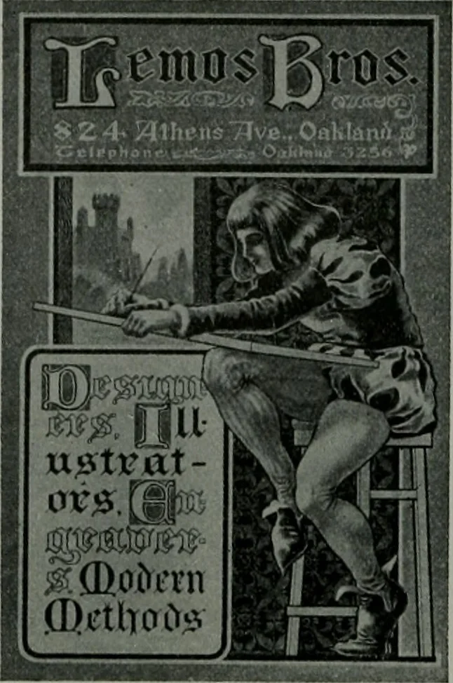 An illustration from The Architect & engineer of California and the Pacific Coast, 1905, leaf 129
