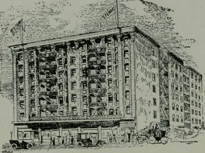 An illustration from The Architect & engineer of California and the Pacific Coast, 1905, leaf 131