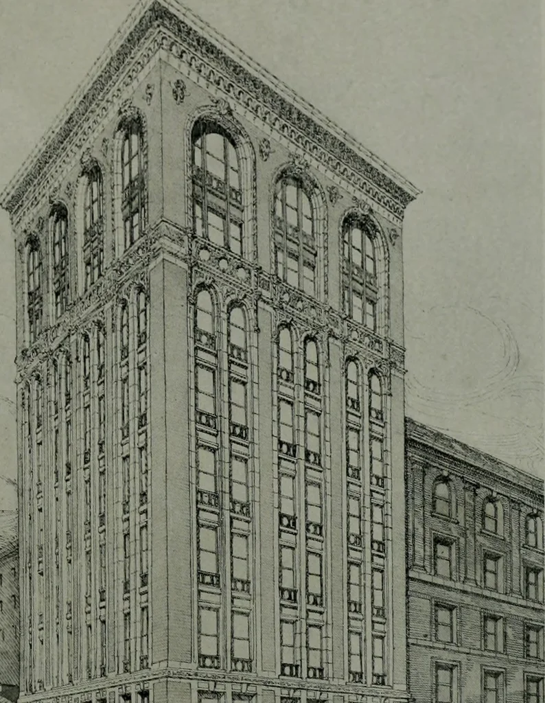 An illustration from The Architect & engineer of California and the Pacific Coast, 1905, leaf 178