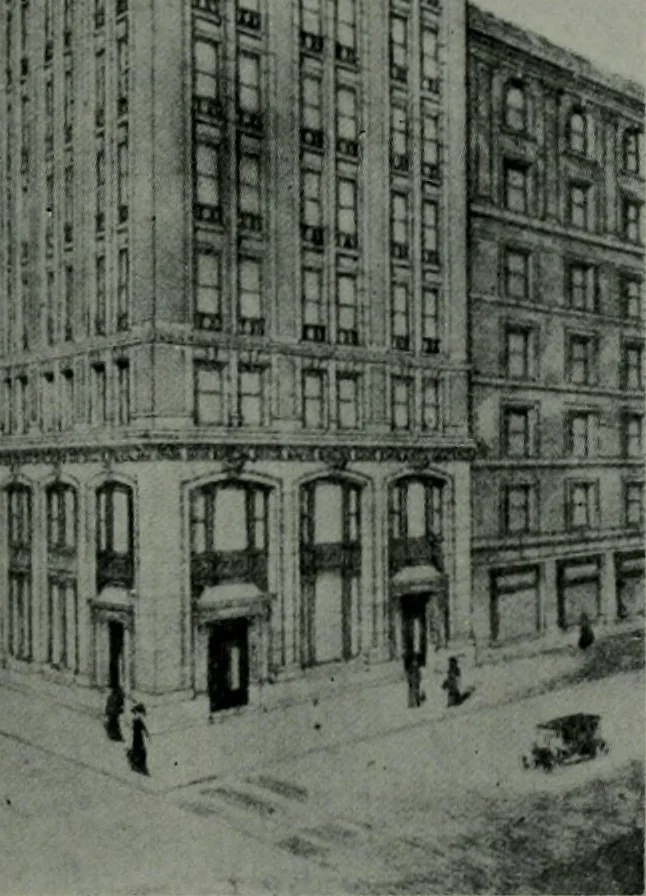 An illustration from The Architect & engineer of California and the Pacific Coast, 1905, leaf 182