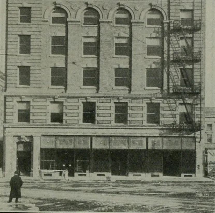 An illustration from The Architect & engineer of California and the Pacific Coast, 1905, leaf 20