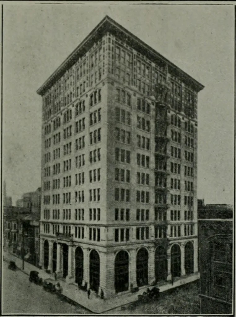 An illustration from The Architect & engineer of California and the Pacific Coast, 1905, leaf 200