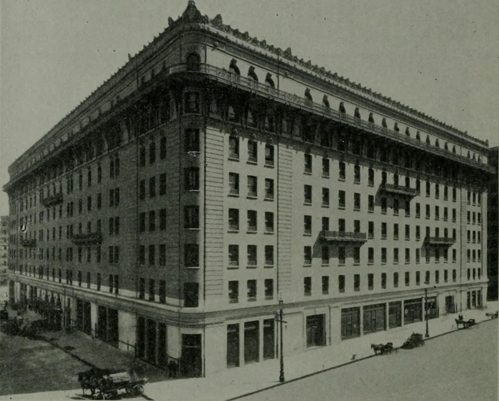 An illustration from The Architect & engineer of California and the Pacific Coast, 1905, leaf 207