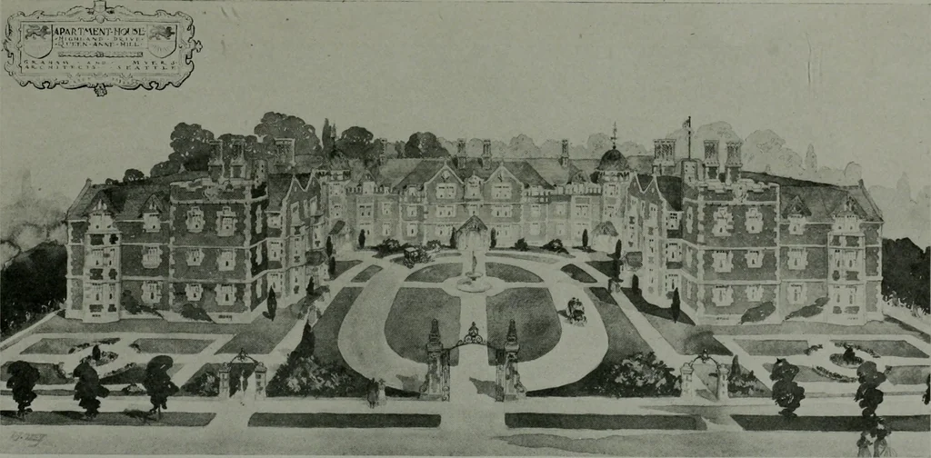 An illustration from The Architect & engineer of California and the Pacific Coast, 1905, leaf 222