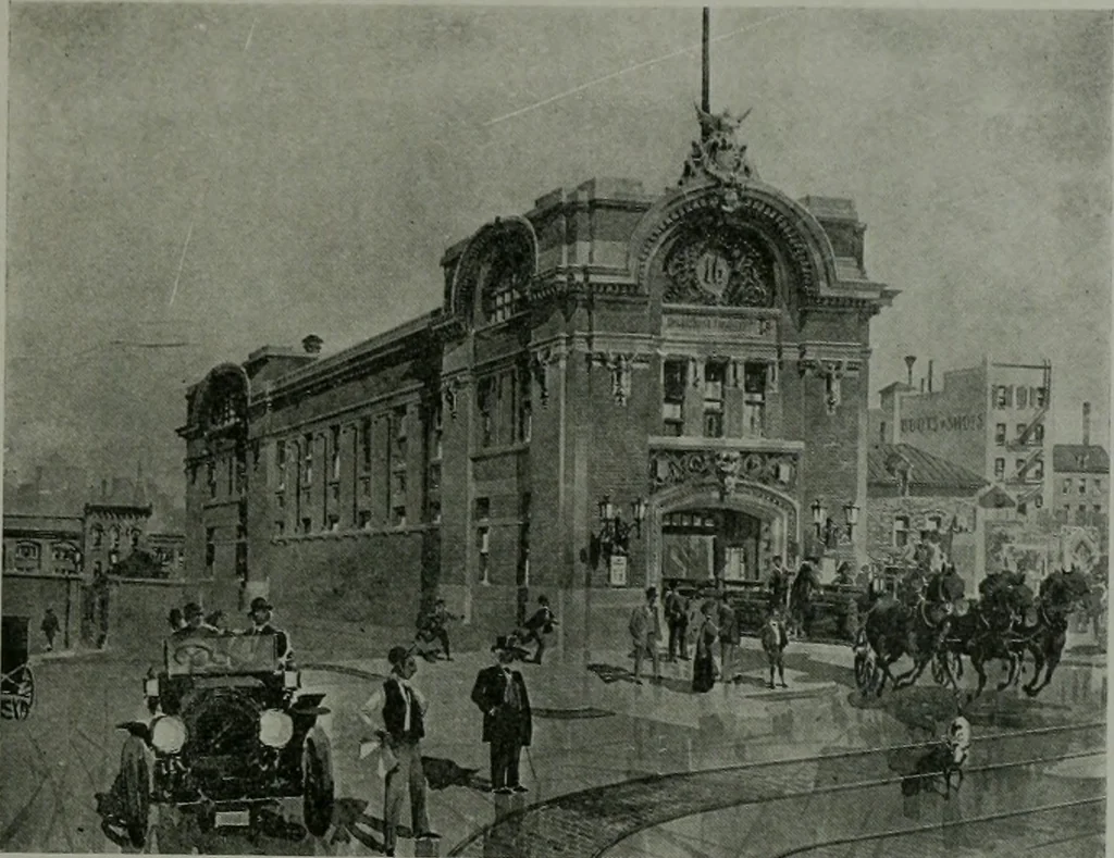 An illustration from The Architect & engineer of California and the Pacific Coast, 1905, leaf 228