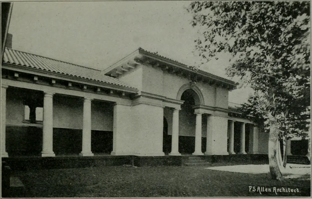 An illustration from The Architect & engineer of California and the Pacific Coast, 1905, leaf 250